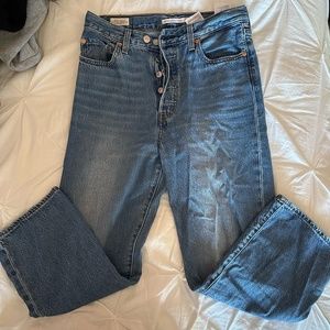 Levi's Ribcage Straight Ankle Jeans - Size 29